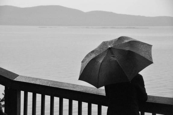 Tarde de chuva e paz no St Tereze Sanctuary, em Juneau, a capital do Alaska